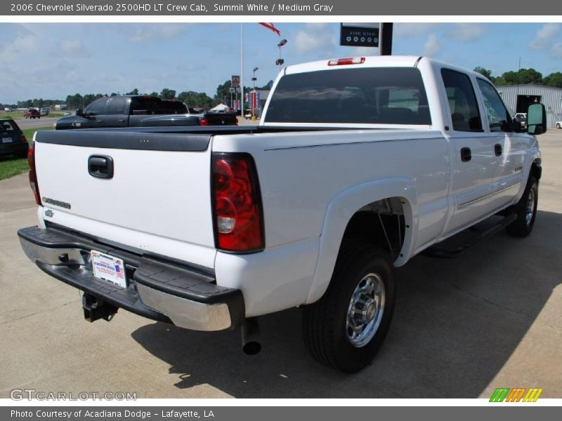 Summit White / Medium Gray 2006 Chevrolet Silverado 2500HD LT Crew Cab