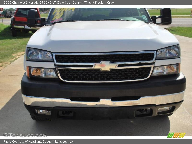 Summit White / Medium Gray 2006 Chevrolet Silverado 2500HD LT Crew Cab