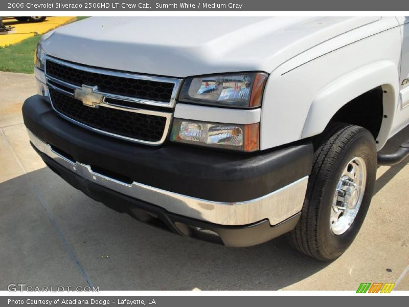 Summit White / Medium Gray 2006 Chevrolet Silverado 2500HD LT Crew Cab