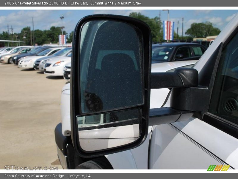 Summit White / Medium Gray 2006 Chevrolet Silverado 2500HD LT Crew Cab