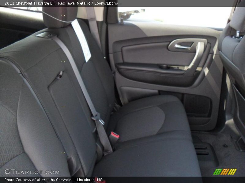 Red Jewel Metallic / Ebony/Ebony 2011 Chevrolet Traverse LT