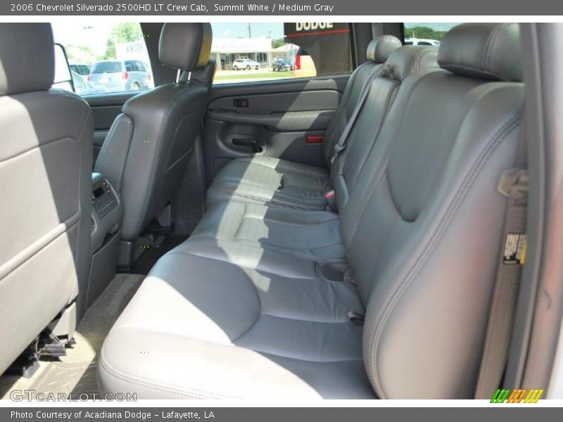 Summit White / Medium Gray 2006 Chevrolet Silverado 2500HD LT Crew Cab
