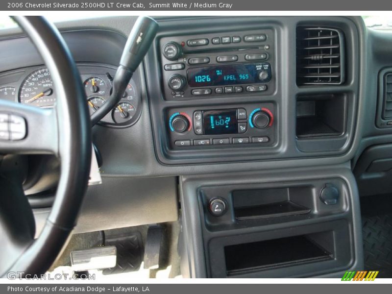 Summit White / Medium Gray 2006 Chevrolet Silverado 2500HD LT Crew Cab