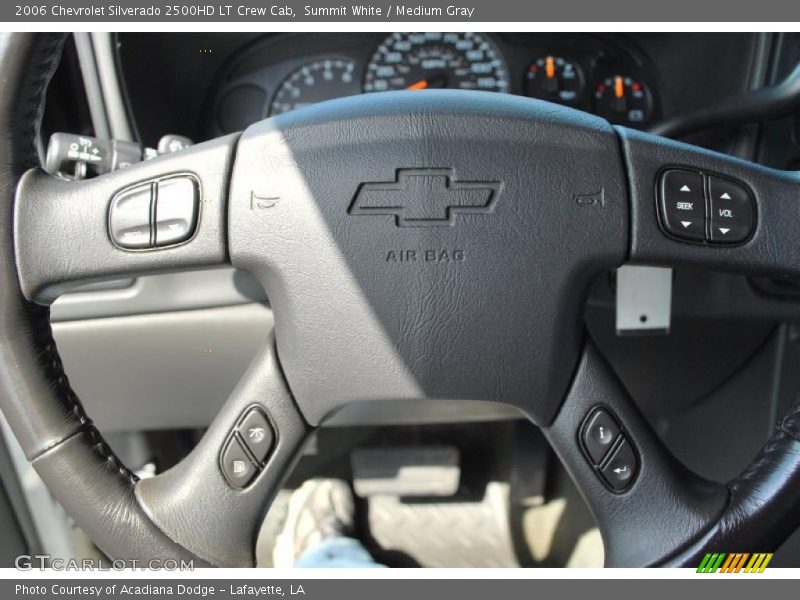 Summit White / Medium Gray 2006 Chevrolet Silverado 2500HD LT Crew Cab