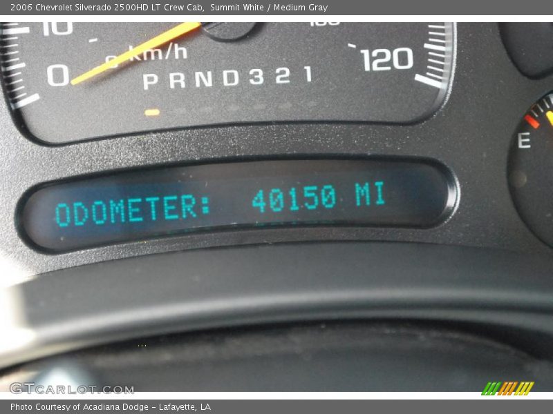 Summit White / Medium Gray 2006 Chevrolet Silverado 2500HD LT Crew Cab