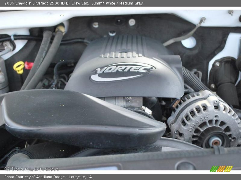 Summit White / Medium Gray 2006 Chevrolet Silverado 2500HD LT Crew Cab