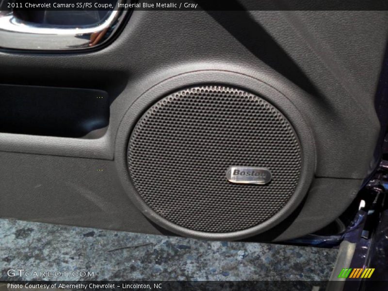 Imperial Blue Metallic / Gray 2011 Chevrolet Camaro SS/RS Coupe