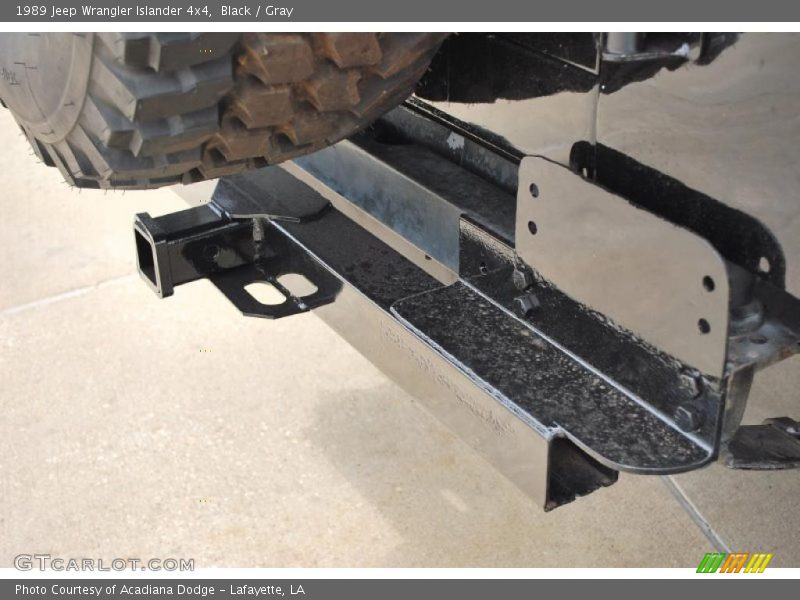 Black / Gray 1989 Jeep Wrangler Islander 4x4