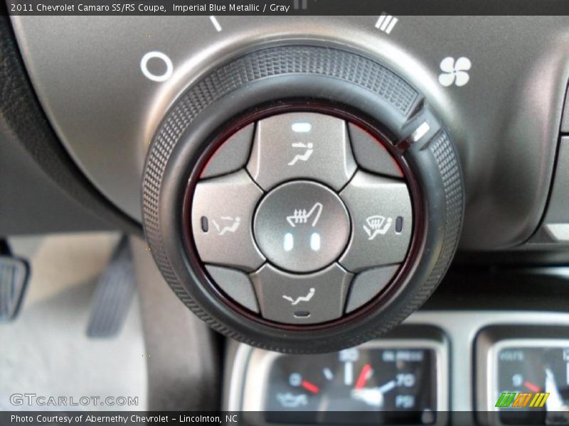 Imperial Blue Metallic / Gray 2011 Chevrolet Camaro SS/RS Coupe