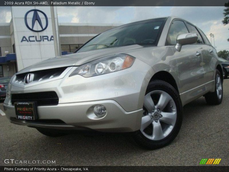 Palladium Metallic / Ebony 2009 Acura RDX SH-AWD