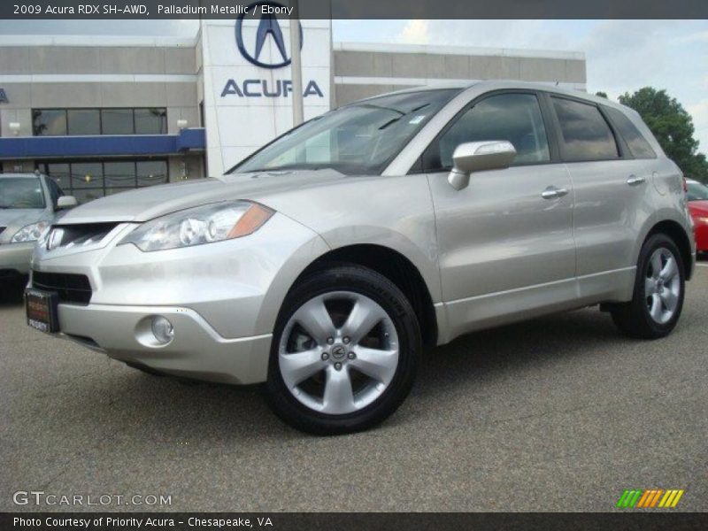 Palladium Metallic / Ebony 2009 Acura RDX SH-AWD