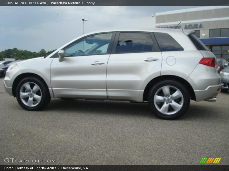 Palladium Metallic / Ebony 2009 Acura RDX SH-AWD