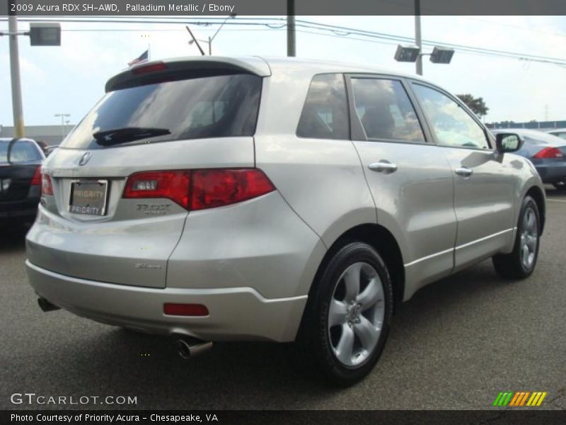 Palladium Metallic / Ebony 2009 Acura RDX SH-AWD