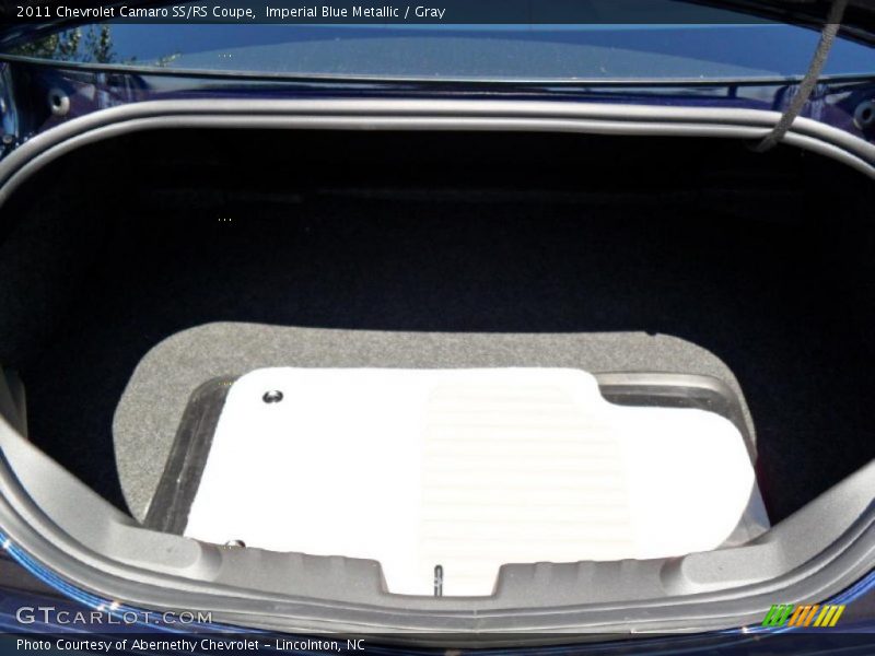 Imperial Blue Metallic / Gray 2011 Chevrolet Camaro SS/RS Coupe