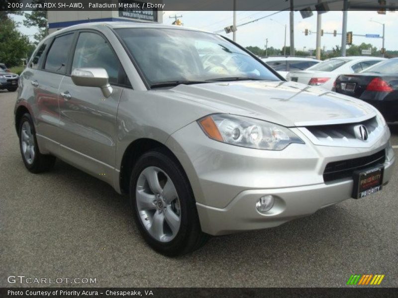 Palladium Metallic / Ebony 2009 Acura RDX SH-AWD