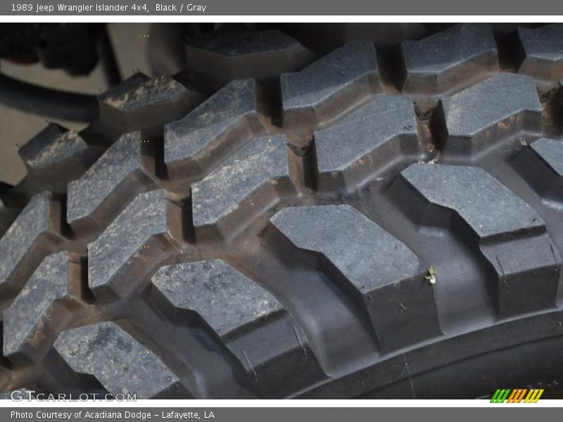 Black / Gray 1989 Jeep Wrangler Islander 4x4