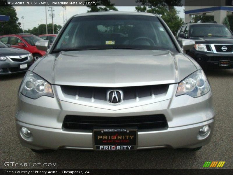 Palladium Metallic / Ebony 2009 Acura RDX SH-AWD