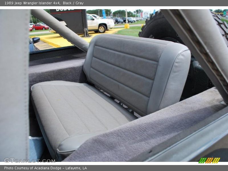 Black / Gray 1989 Jeep Wrangler Islander 4x4