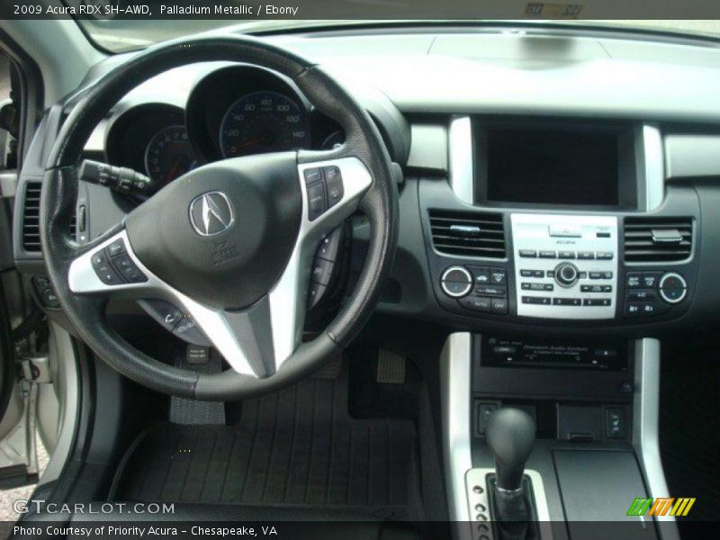Palladium Metallic / Ebony 2009 Acura RDX SH-AWD