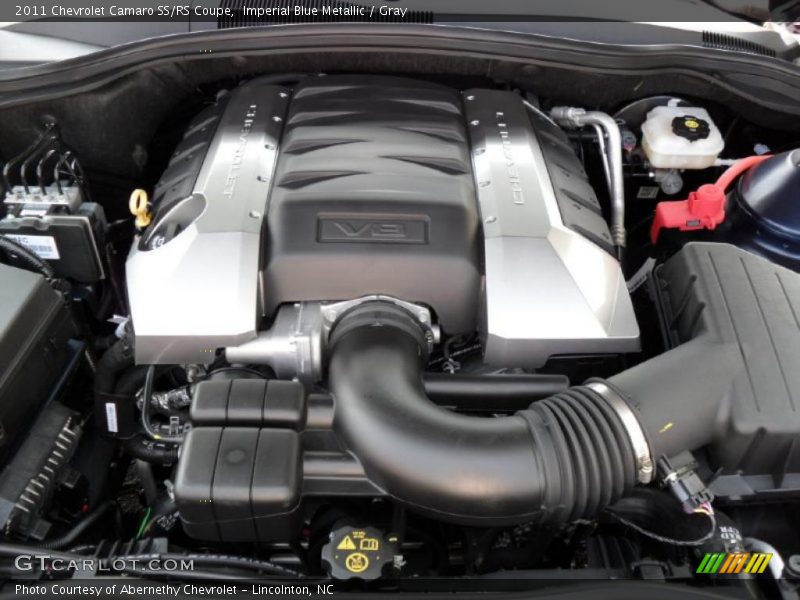 Imperial Blue Metallic / Gray 2011 Chevrolet Camaro SS/RS Coupe