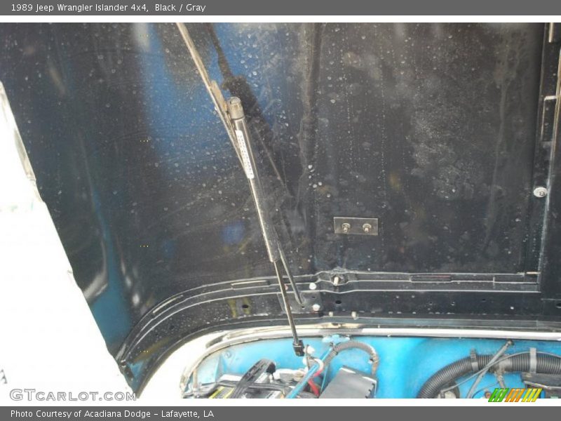 Black / Gray 1989 Jeep Wrangler Islander 4x4