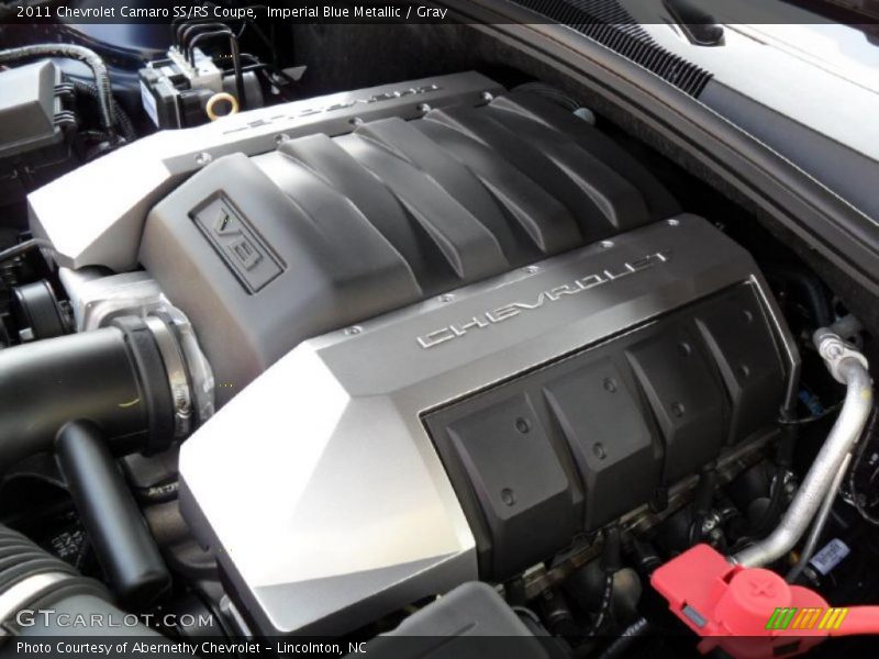 Imperial Blue Metallic / Gray 2011 Chevrolet Camaro SS/RS Coupe