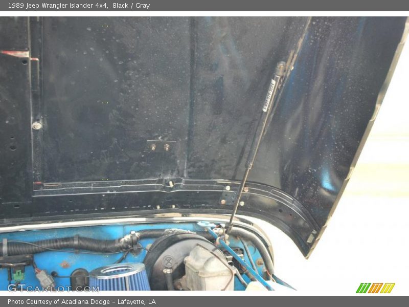 Black / Gray 1989 Jeep Wrangler Islander 4x4