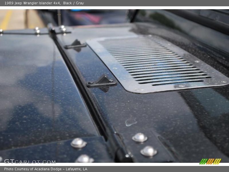 Black / Gray 1989 Jeep Wrangler Islander 4x4