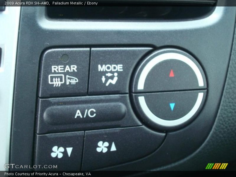 Palladium Metallic / Ebony 2009 Acura RDX SH-AWD