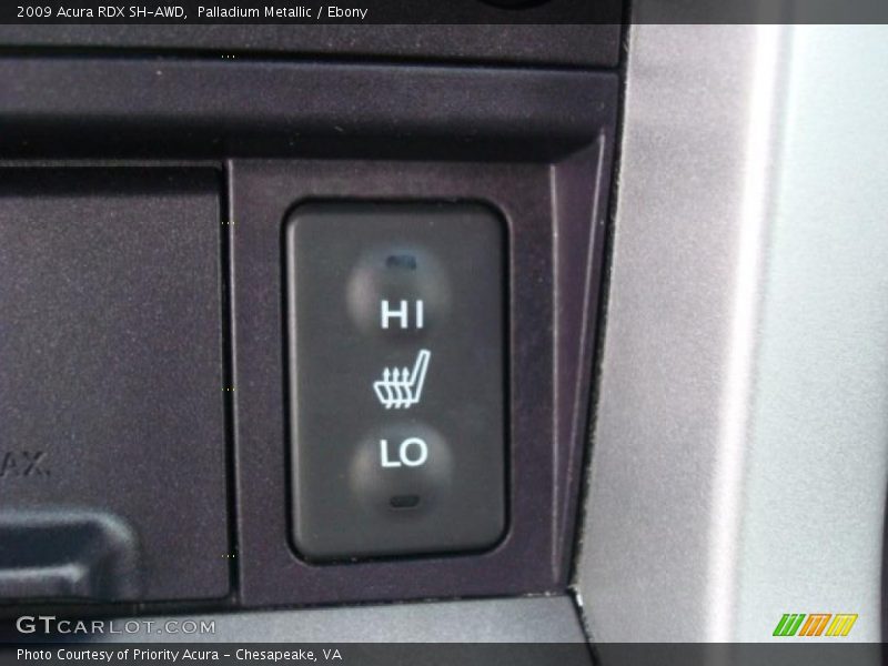 Palladium Metallic / Ebony 2009 Acura RDX SH-AWD