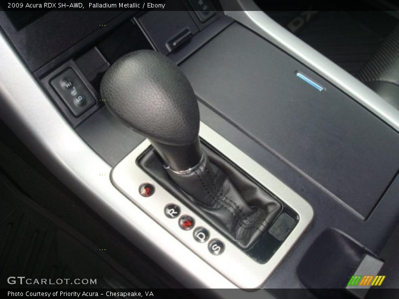 Palladium Metallic / Ebony 2009 Acura RDX SH-AWD