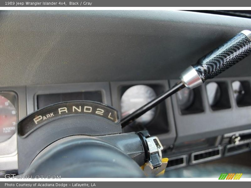Black / Gray 1989 Jeep Wrangler Islander 4x4