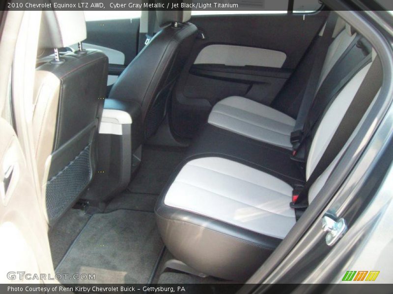 Cyber Gray Metallic / Jet Black/Light Titanium 2010 Chevrolet Equinox LTZ AWD