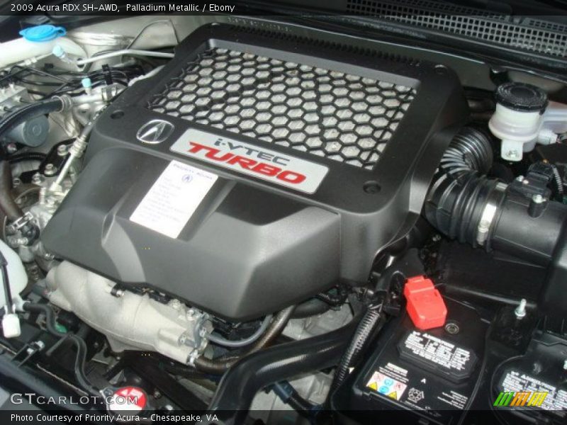 Palladium Metallic / Ebony 2009 Acura RDX SH-AWD