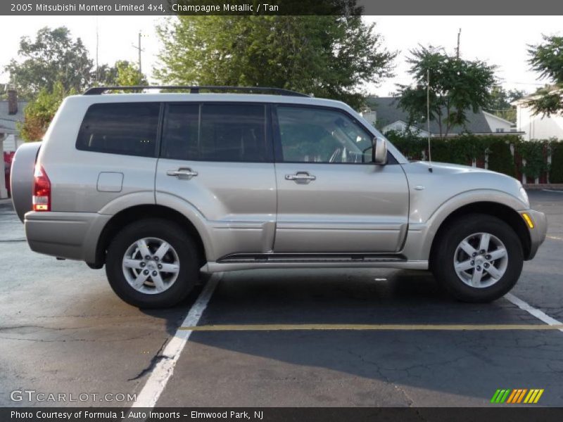 Champagne Metallic / Tan 2005 Mitsubishi Montero Limited 4x4