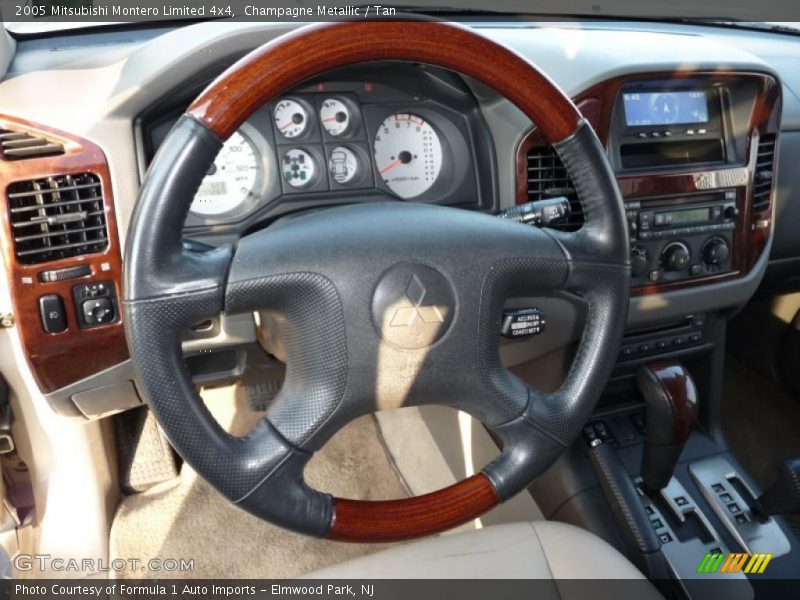 Champagne Metallic / Tan 2005 Mitsubishi Montero Limited 4x4