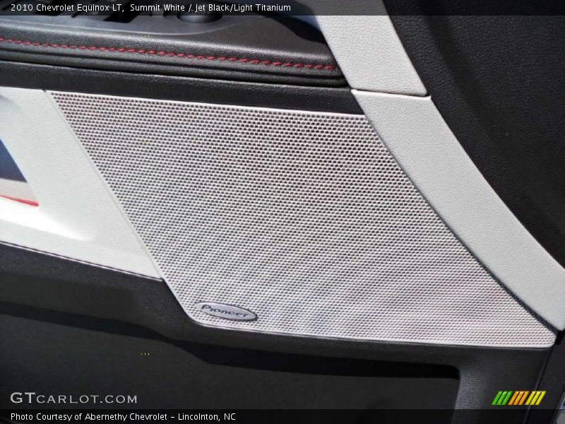 Summit White / Jet Black/Light Titanium 2010 Chevrolet Equinox LT