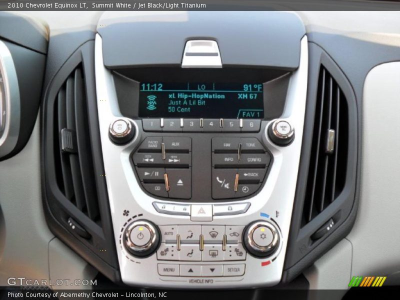 Summit White / Jet Black/Light Titanium 2010 Chevrolet Equinox LT