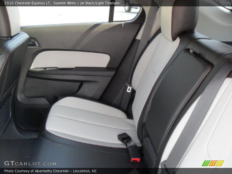 Summit White / Jet Black/Light Titanium 2010 Chevrolet Equinox LT