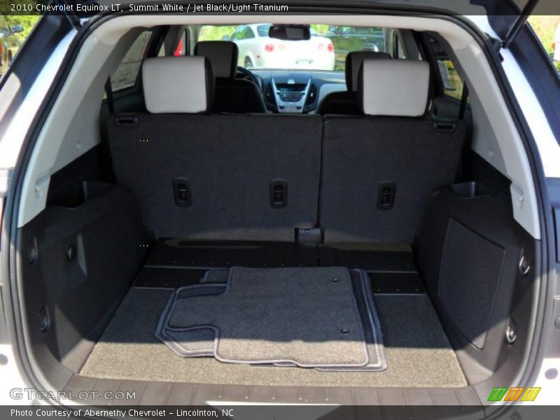 Summit White / Jet Black/Light Titanium 2010 Chevrolet Equinox LT