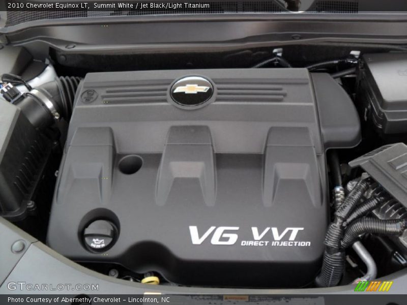 Summit White / Jet Black/Light Titanium 2010 Chevrolet Equinox LT