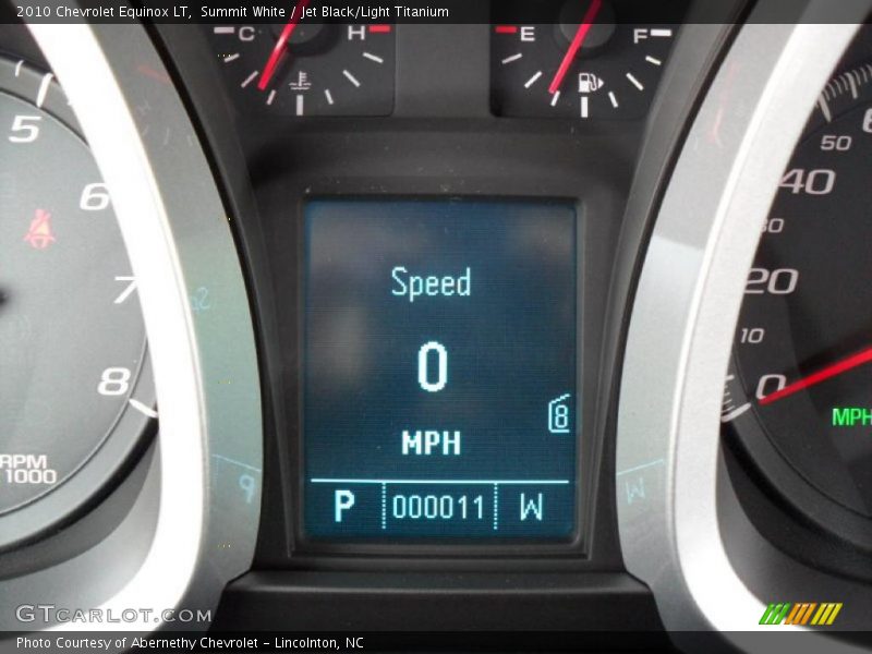 Summit White / Jet Black/Light Titanium 2010 Chevrolet Equinox LT