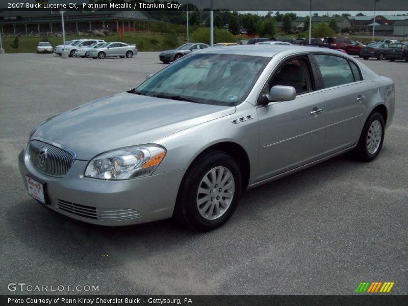 Platinum Metallic / Titanium Gray 2007 Buick Lucerne CX