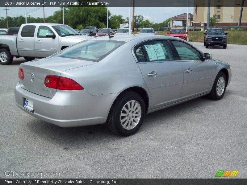 Platinum Metallic / Titanium Gray 2007 Buick Lucerne CX