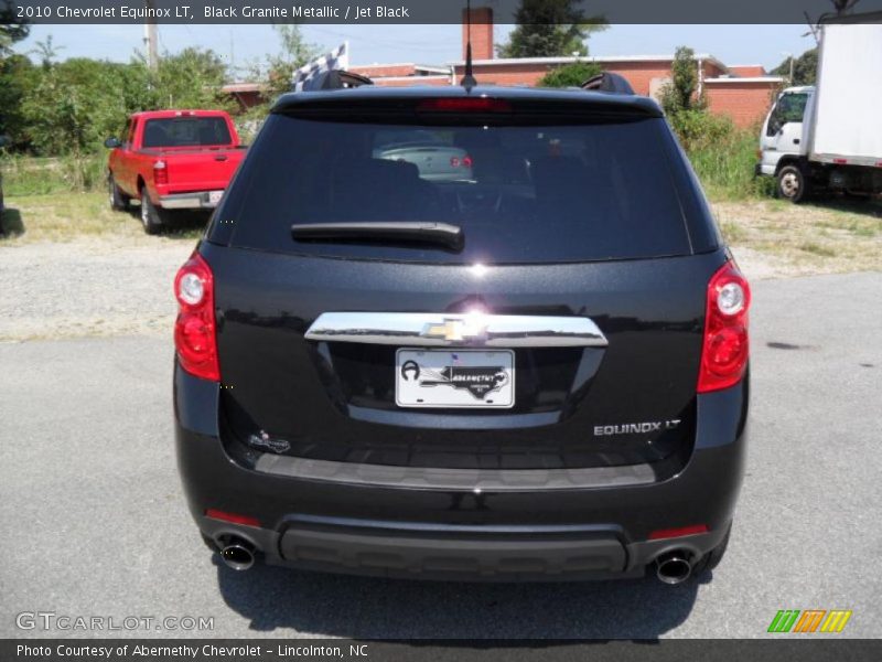 Black Granite Metallic / Jet Black 2010 Chevrolet Equinox LT