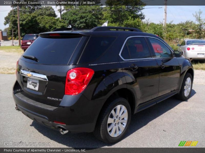 Black Granite Metallic / Jet Black 2010 Chevrolet Equinox LT