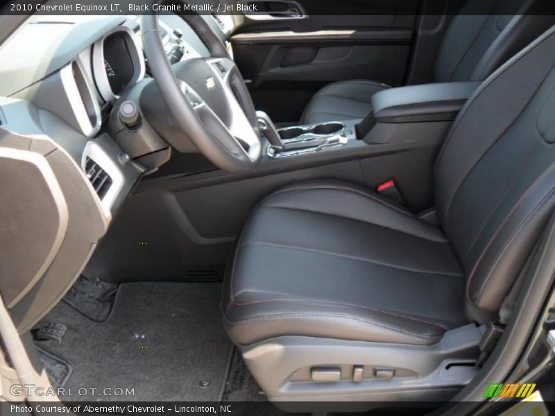 Black Granite Metallic / Jet Black 2010 Chevrolet Equinox LT