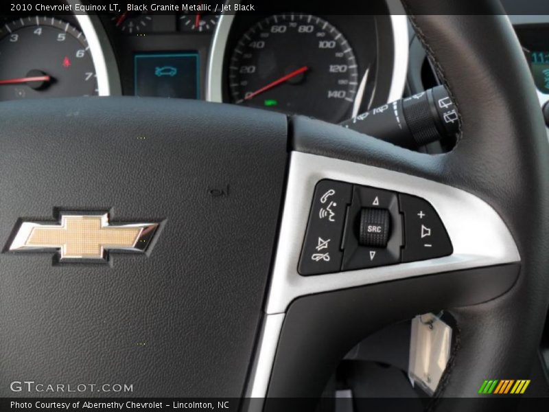 Black Granite Metallic / Jet Black 2010 Chevrolet Equinox LT