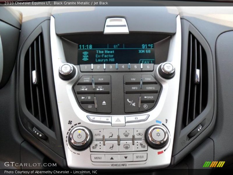 Black Granite Metallic / Jet Black 2010 Chevrolet Equinox LT