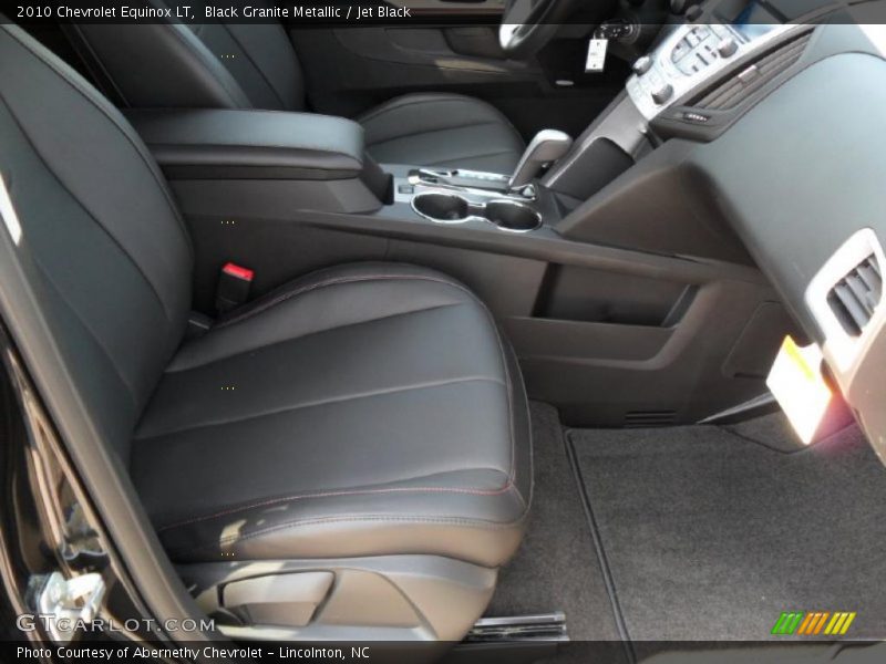 Black Granite Metallic / Jet Black 2010 Chevrolet Equinox LT
